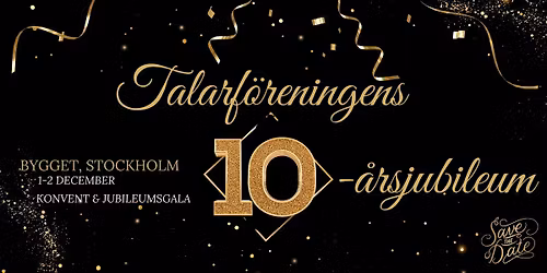 Talarf\u00f6reningens 10-\u00e5rsjubileum