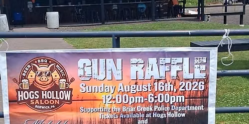 Gun Raffle benefiting BCP dept.