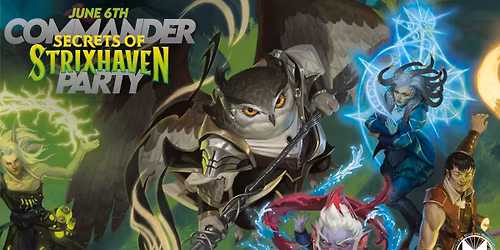 Secrets of Strixhaven Commander Party