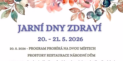 PROST\u011aJOVSK\u00c9 JARN\u00cd DNY ZDRAV\u00cd 2026