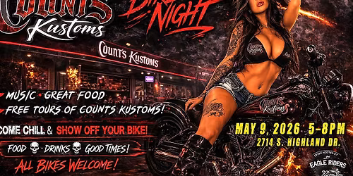 Count's Kustoms Bike Night - Hosted by the Eagle Riders MC