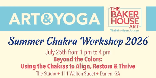 Summer Chakra Workshop w\/ Julie at The Studio