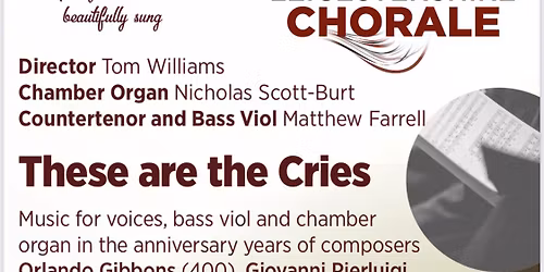 Concert: These are the Cries