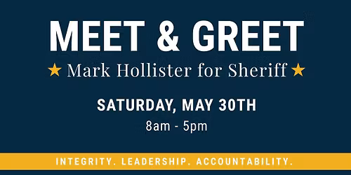 Mark Hollister Meet and Greet at Marc-On Flea Market