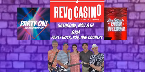 Party On! Live at Revo Casino Dover