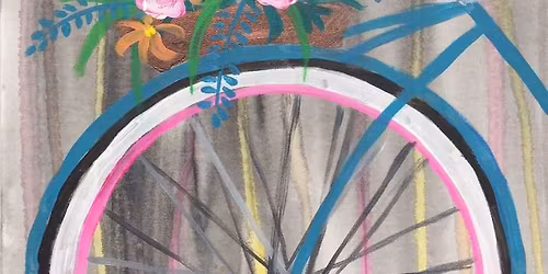 \ud83d\udeb2 \u201cPaint and Sip: Spring Cycling\u201d