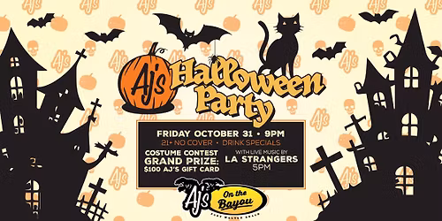 Halloween Bash at AJ's on the Bayou