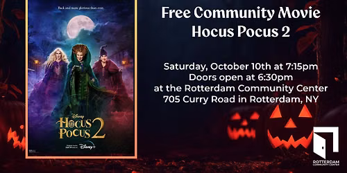Community Movie Night: Hocus Pocus 2