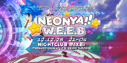 Neonya!! W.E.E.B Club 12.12. @ Nightclub Mixei