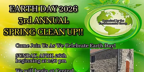 Joint Earth Day Clean Up