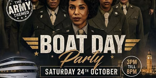 ARMY THEMED BOAT DAY PARTY 