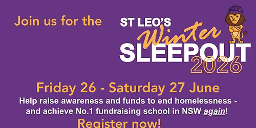 St Leo's Vinnies Winter Sleepout '26