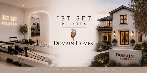 Jetset Pilates x Domain Homes