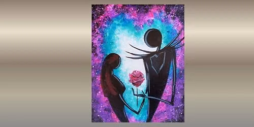 \ud83d\udda4\ud83c\udf39 Paint and Sip: Nightmare Romance \ud83c\udfa8\ud83d\udc80