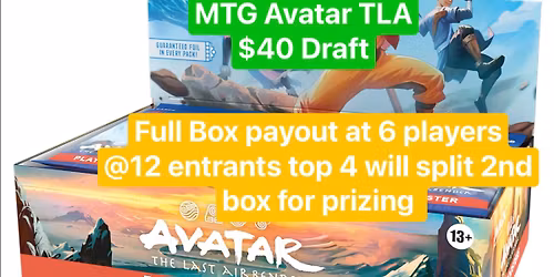 MTG: Avatar TLA Box Draft $40