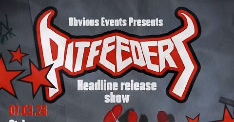 PitFeeders Single Release @ St James Wine Vaults w\/ Geneva, Drown + Circle of Crows