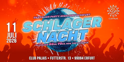 11.07.26 \u2605 Schlagernacht \u2605 im Club Palais 