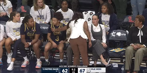 SEC\/ACC Womens Challenge - Notre Dame Fighting Irish at Vanderbilt Commodores Womens Basketball at Vanderbilt Memorial Gym