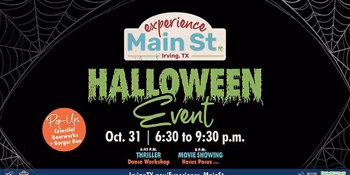 Experience Main St. - Halloween Event