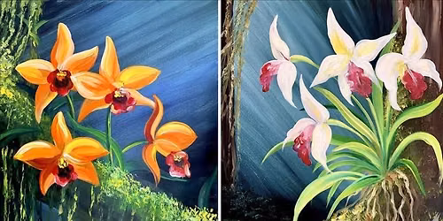 New Art!!! Rainforest Orchid - Set