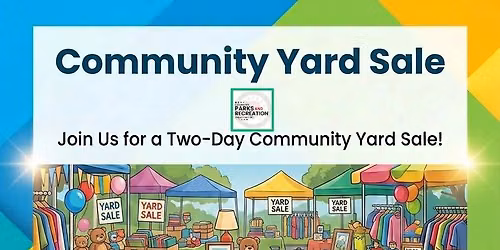 Two-Day Community Yard Sale