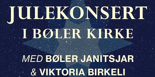 Julekonsert i B\u00f8ler Kirke 