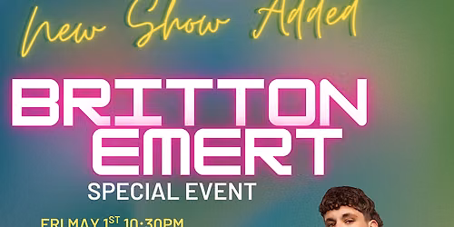 Britton Emert at Louisville Comedy Club