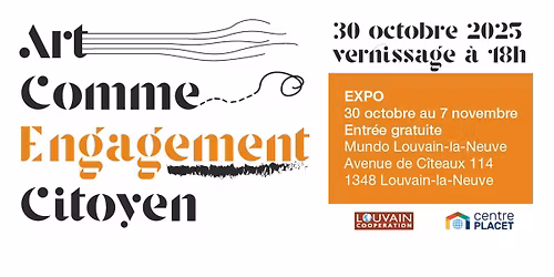 Vernissage : Art comme engagement citoyen