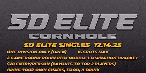 SD Elite Singles 12.14.25