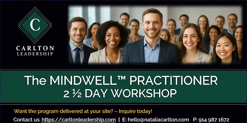 MindWell\u2122 Practitioner Certification Program   |  July 8 -10, 2026