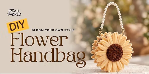 DIY Flower Handbag