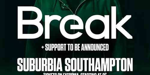 ADHDNB x PND x TDS x TSS PRESENT: BREAK + SUPPORT TBA