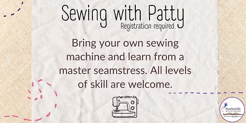 Sewing with Patty