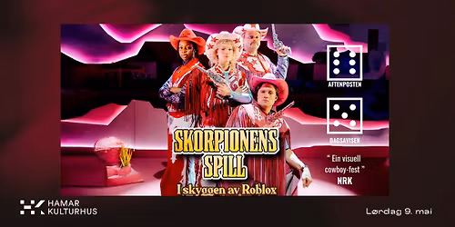 Skorpionens spill \u2013 I skyggen av Roblox \/ Riksteatret