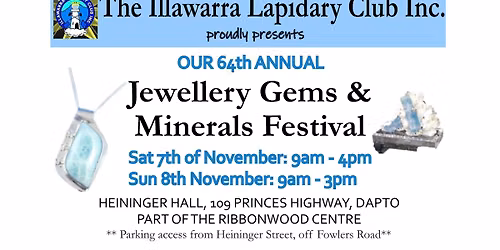 Jewellery Gems & Minerals Festival