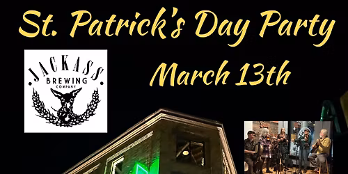 St. Patrick\u2019s Day Party at Jackass Brewing Company - Williamsport