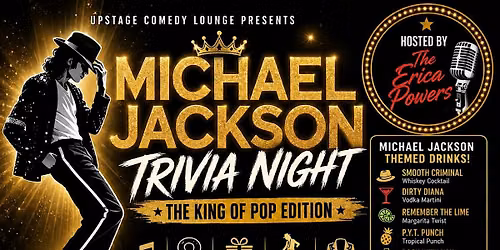 Michael Jackson Trivia & Interactive Game Night