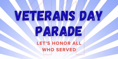 Veterans Day Parade Tailgate!