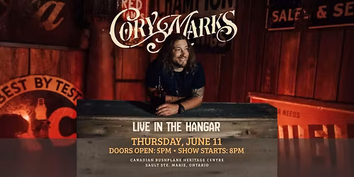 Cory Marks Live in the Hangar