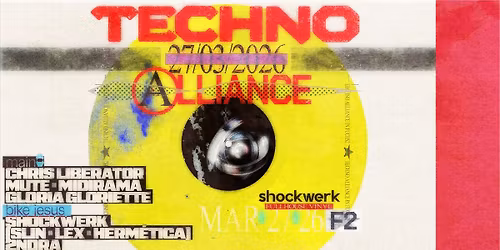 TECHNO ALLIANCE & SHOCKWERK \/ FULLHOUSE VINYL: Chris Liberator \u2606 Slin \u2606 Lex \u2606 Herm\u00e9tica \u2606 Midirama &