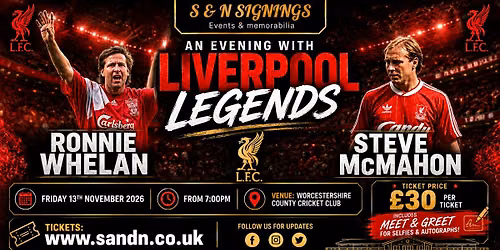Evening with Whelan and McMahon