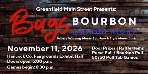 Bags & Bourbon Bingo Night