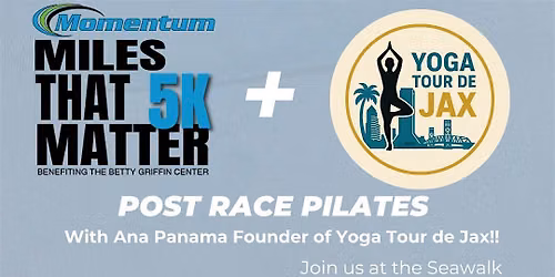 Post 5k Pilates @ Jax Beach Seawalk Pavilion