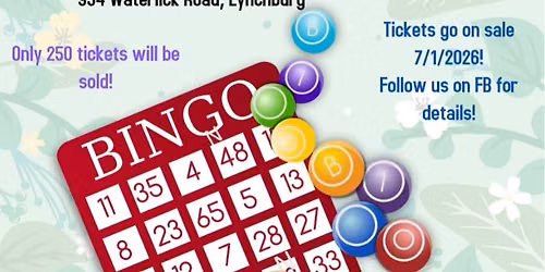 Lyn-Dan Heights VFD Handbag Bingo