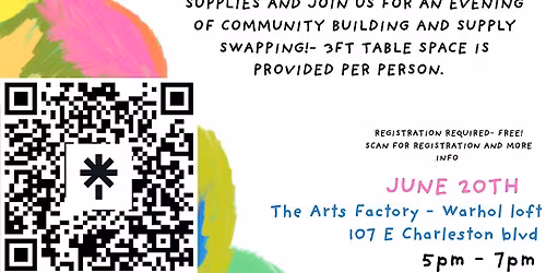Community art supply swap - pt. 3!
