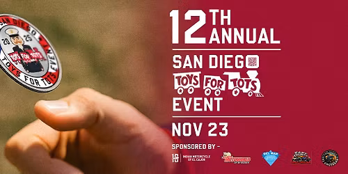 12th Annual San Diego Toys for Tots Event