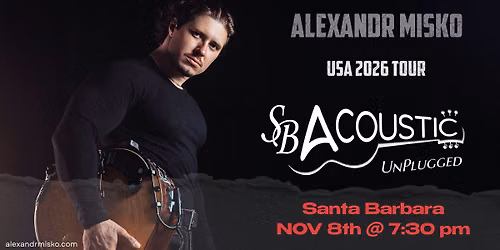 SBAcoustic Presents Alexandr Misko Unplugged