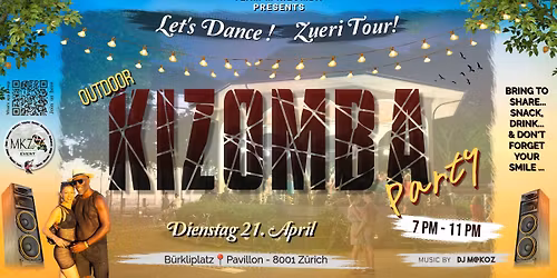 Let's Dance Kizomba! \ud83e\udec2 @B\u00fcrkliplatz! \ud83c\udf1e 21.04.2026