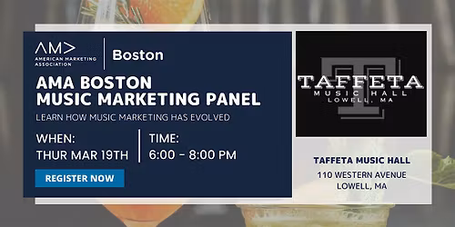 AMA Boston Music Marketing Panel