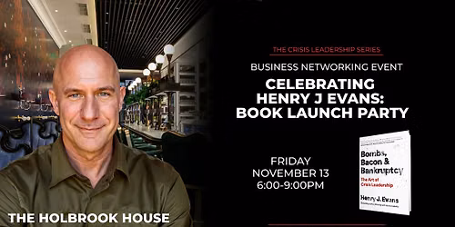 The Bombs, Bacon, and Bankruptcy Book Launch Party